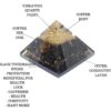 Black Tourmaline Energy Generator Orgone Crystal Pyramid For EMF Protection & Healing. - Image 3